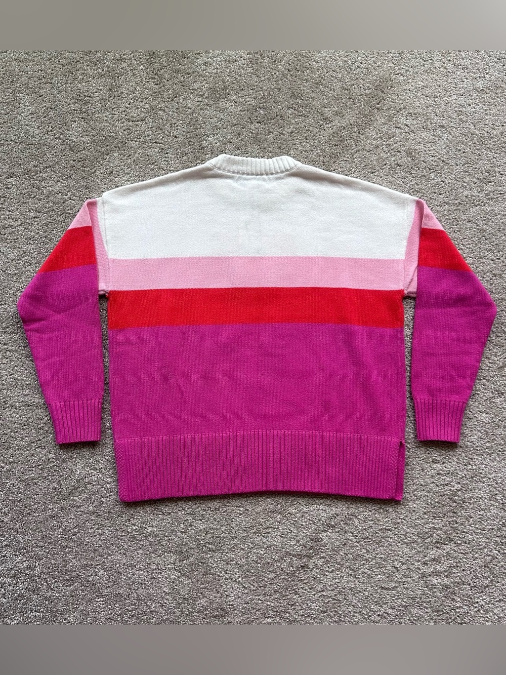 Anthropologie Beach Riot Callie Love Pink Long Sleeve Sweater Size XS NWT - Picture 10 of 10